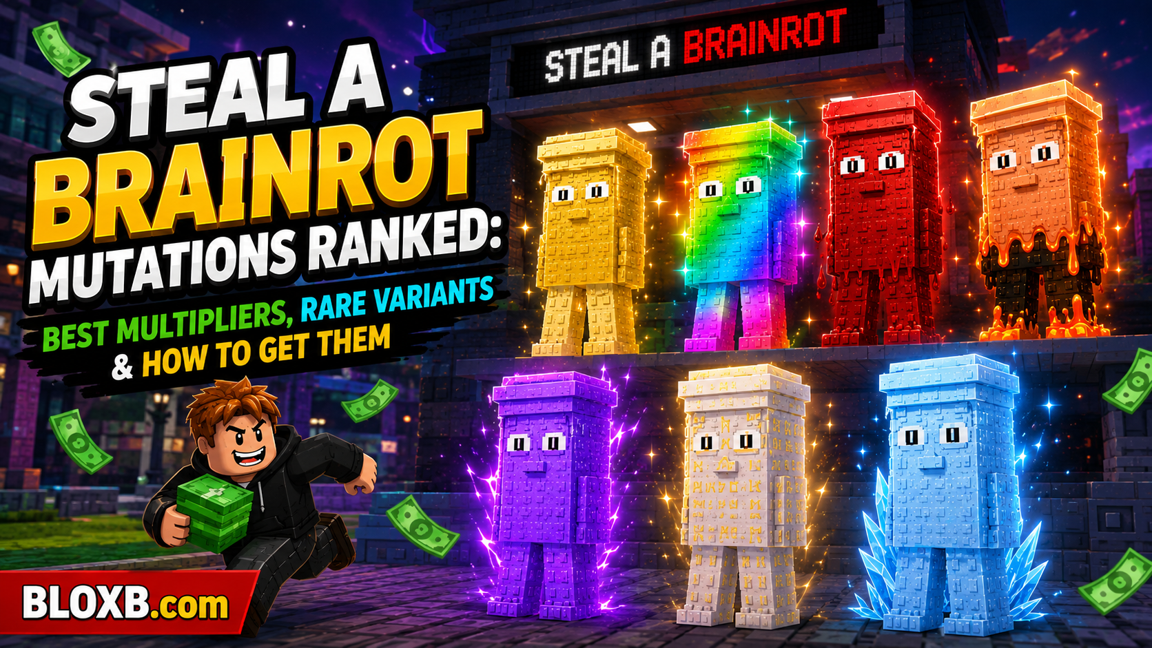 Steal a Brainrot Mutations Ranked: Best Multipliers, Rare Variants & How to Get Them